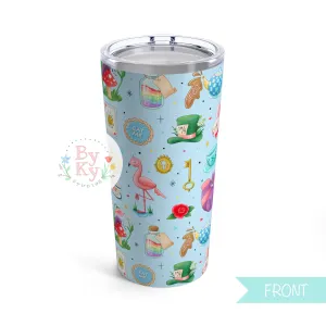 Adventures in Wonderland Tumbler 20oz