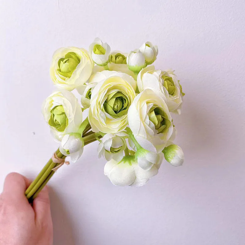 Black Friday Deals 2024 Artificial Flowers Ranunculus Bouquets Wholesale