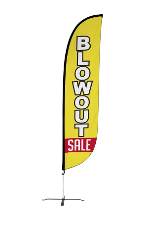 Blowout Sale Feather Flag