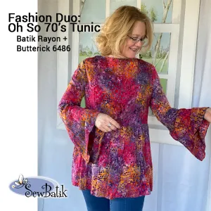 Fashion Duo:  Oh So 70's Tunic