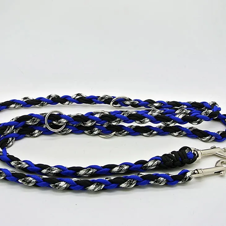 Ghost Blue Multipurpose Leash (Blue and Black)