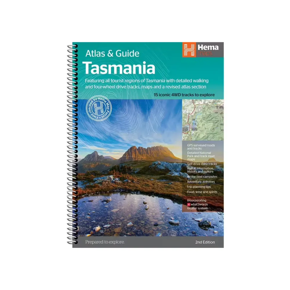 Hema Atlas And Guide - Tasmania