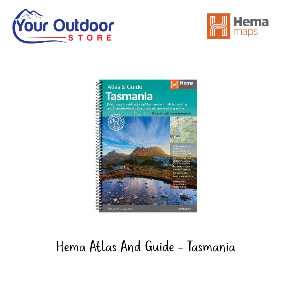 Hema Atlas And Guide - Tasmania