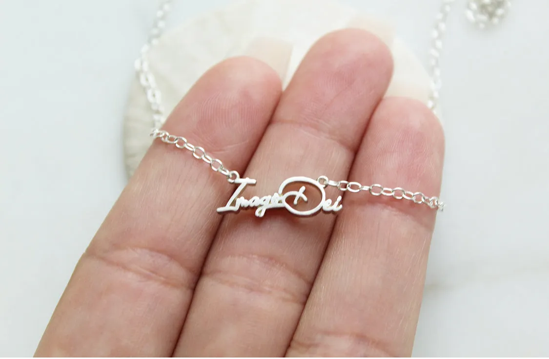 Imago Dei necklace (Sterling Silver)