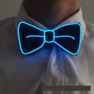 LED Luminous Bow Tie & Tie