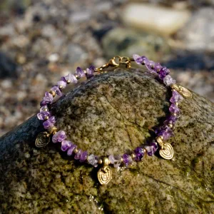 Lilac Anklet