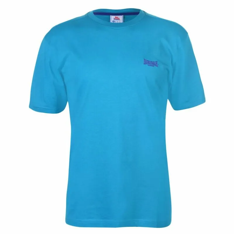 Lonsdale Plain Tee Mens Gents Crew Neck Shirt Short Sleeve Lightweight Cotton