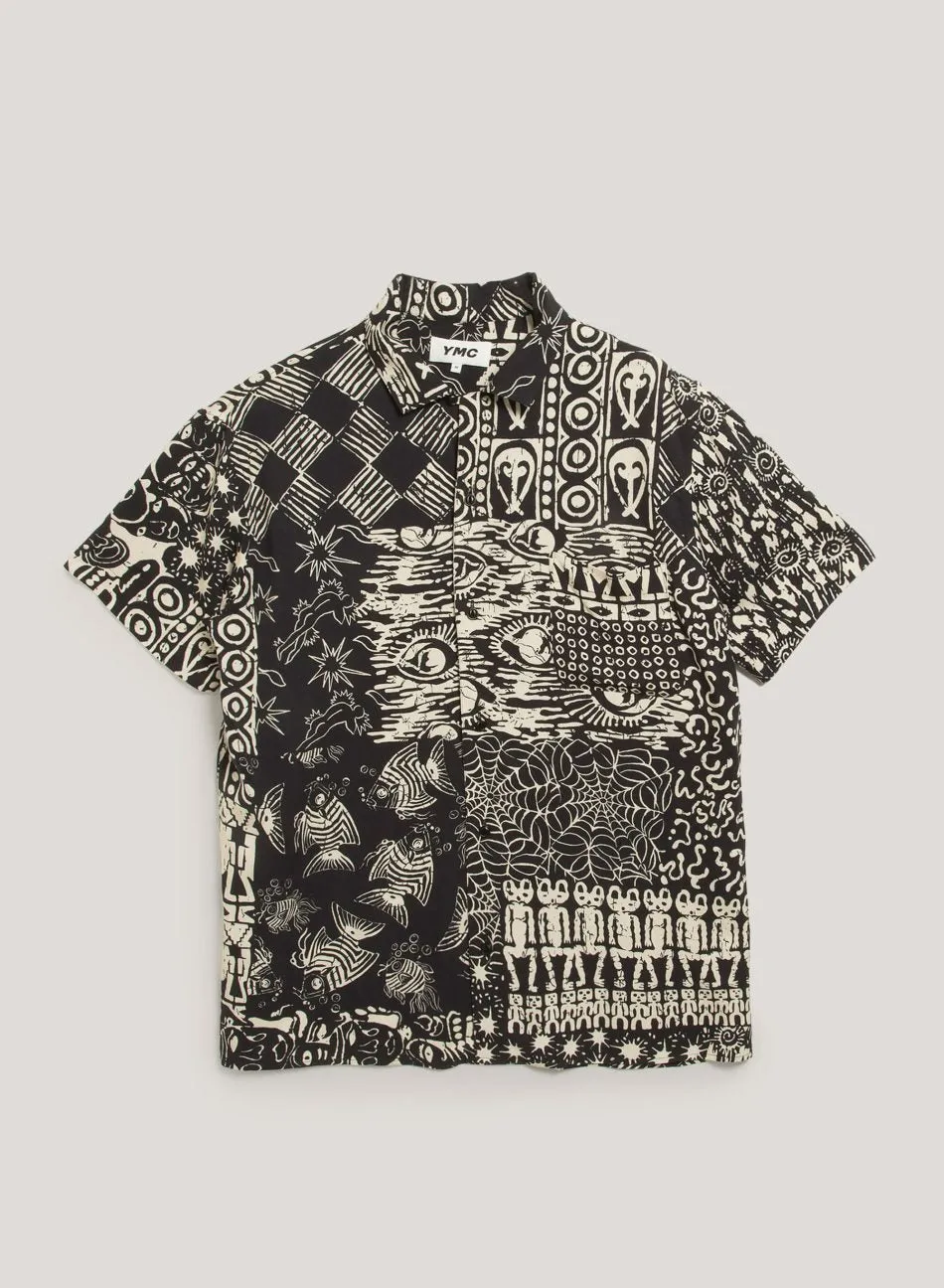 Malick Shirt Black Multi