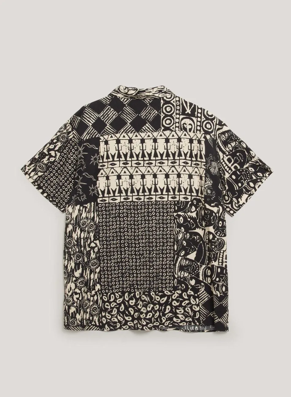 Malick Shirt Black Multi