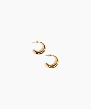 Medium Liquid Hoop Earrings