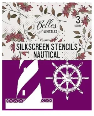 Nautical Silkscreen Stencil - Dixie Belle Paint Company