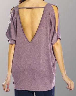 Open Back Dolman Top - FINAL SALE