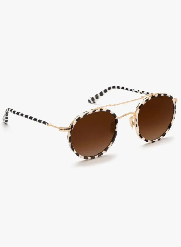 Porter Sunglasses - 24K Titanium   Matte Domino