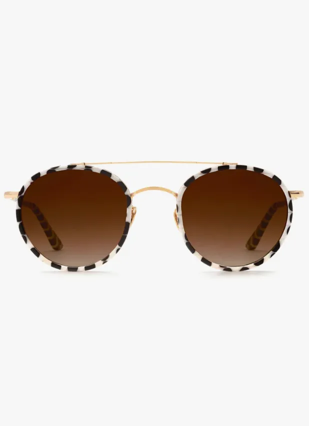 Porter Sunglasses - 24K Titanium   Matte Domino