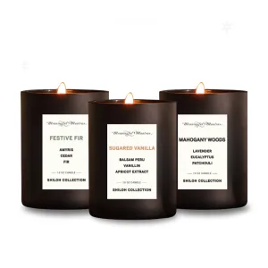 Winter Trio Natural Candle 10oz Shiloh Collection