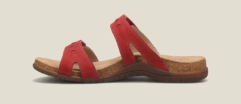 Women's Taos Bandalero BLR1416REDN Color:  Red Nubuck